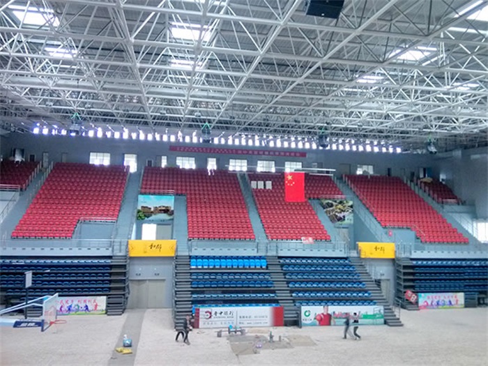 德兴电厂体育馆网架加工